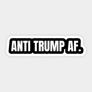 Anti-Trump Sticker